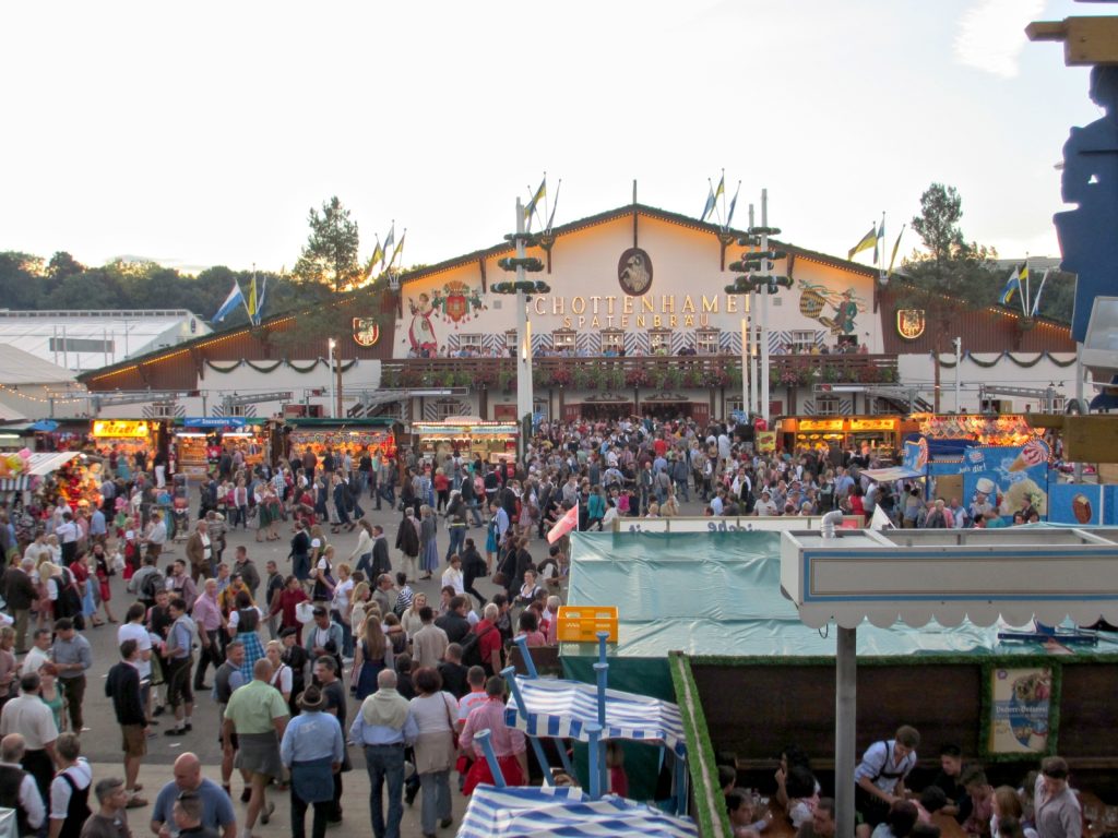 Schottenhamel tent at Oktoberfest 2012
