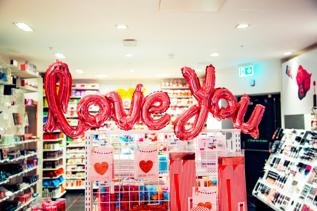 Store Valentine's Display